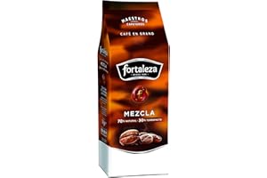 CAFÉ FORTALEZA – DESDE 1885 - Café Fortaleza - Café en Grano Mezcla 70/30-1 kg