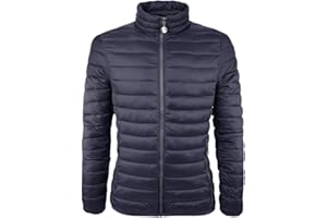 VEQUÈ Piumino Uomo Invernale 100 Grammi Giacca Antivento Giubbino softshell Giubbotto Casual Sportivo