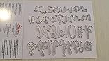 Sizzix Thinlits Fustella, Spazzola Capital Alpha + Fustella, Pennello