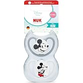 NUK Perfect Match Air Pacifier | 6-18 m | Orthodontic Pacifiers That Facilitate Ventilation and Prevent Irritation | 95% Acce
