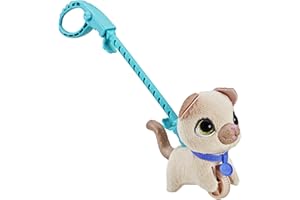 FUR REAL FRIENDS Furreal Friends - Walkalots Lil Wags Cat A (Hasbro E4766ES2), Color/Modelo Surtido