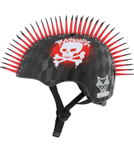 C-Preme Unisex Youth Raskullz T-rex Bonez Mohawk Tdlr Blk 3+ 48-52cm