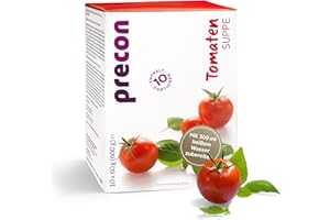 ‎PRECON Precon BCM Diät Suppe zum Abnehmen – Tomatensuppe – 10 Portionen (600 g) – Mahlzeitenersatz für eine gewichtskontrollierende Ernährung