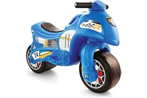 "Dolu Toddler Push Powered Motorcycle Indoor and Outdoor Ride On Balance Kids Play Toy Bike with Handlebars and 2 Large Rubber Wheels, 70 x 26.5 x 49 cm; 3 Kilograms, wheel size: ?12 Inches, Blue"
