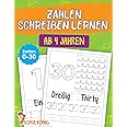 Zahlen Schreiben Lernen Ab 4 Jahren: Das große Übungsheft für