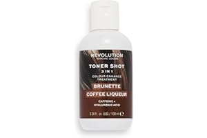 Revolution Beauty London Haircare Toner Shot for Brunette Hair, Coffee Liquer, 100ml