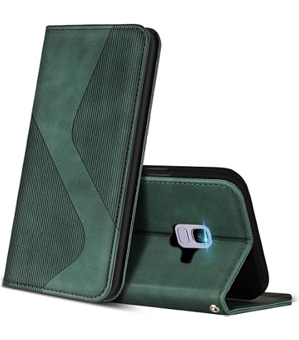 Custodia A Libro In Pelle PU Per Realme C11 (2021) – Portafoglio Con Slot E Supporto, Rosso