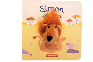 Simon le lion: Livre marionnette pour bébé - dès 3 mois