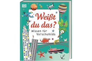 Wissen für Vorschulkids. Weißt du das?: Erstes großes Sachbuch für Kinder mit Fotos und Lesebändchen. Für Kinder ab 4 Jahren