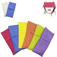 Coussin De Yoga Pour Les Yeux En Coton Bio - Rembourrage Graines De Lavande Et Riz - Relaxation Et Méditation