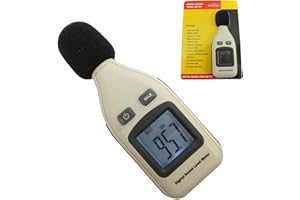 DIGITAL MICROMETERS LTD CE Approved Digital Sound Level Meter 30-130dBA Decibel DB Noise Monitor Pressure Tester