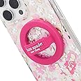 Kate Spade New York Magnetic Phone Loop Grip - Removable and Collapsible - Pom Pom Pink