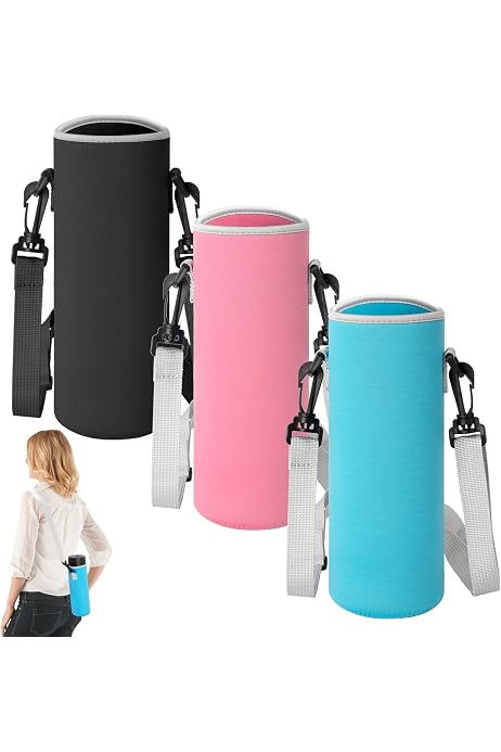Sac Isotherme Porte-bouteille Flintronic - Bandoulière Réglable - Poche Accessoires - Pour Randonnée