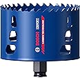 Bosch 1x EXPERT Tough Material Hole Saw (for Wood with metal, Brick, Ø 105 mm, Professional Accessory Rotary Drill/Drivers)