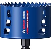Bosch 1 x Expert Tough Malzeme Delik Testeresi (Metalli Ahşap i&ccedil;in, Tuğla, &Oslash; 105 mm, Profesyonel Aksesuar Matkap/Tornavida)