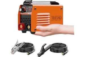 FEIFANKE ARC140 Ultra Mini Saldatrice Inverter 140A IGBT DC Saldatrice Elettrodo con sollevamento TIG, Display LED, Anti-Stick, 210 x 130 x 90 mm