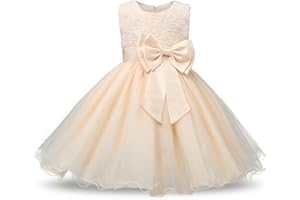 Ulalaza Princess Poofy Flower Girls Robes fête d'anniversaire Cosplay Mariage Pageant Party Dress-Up