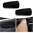 2PCS Elbow Pad Arm Rest for Car,Soft Leather Arm Rest Pillow with One-Piece Molding for Comfortable Support,Universal Car Accessories Car Knee Cushion Car Door Armrest Pads (Black)