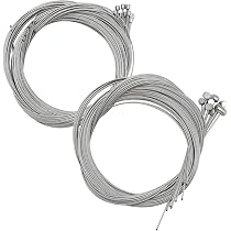 VGEBY1 Câble de Changement de vélo,Câble de Vitesse Vélos VTT Dérailleur à Câble de Frein, 4mm x 3m (Noir