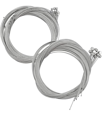 Kit Câbles De Frein Vintage CI 2,0mm Blanc NOS - Pour Vélo Montagne/route, Dia Compe