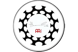 Meinl Cymbals Drum Practice Pad 12 Zoll (30,48cm) Schlagzeug Trommel Übungspad – Medium Rebound, Natürliches Spielgefühl – Schlagzeug Zubehör, Schwarz (MPP-12TL)