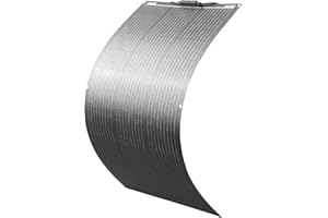 YINGGUANG Flexible ETFE Monocrystalline Solar Panel 100W Solar Module 18V Solar Cell Photovoltaic ETFE Solar Charger Solar System, Gel Battery, Outdoor Camping, Roof