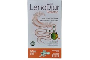 ABOCA LENODIAR PEDIATRIC - Contrasts the diarrhea and balances l’intestine 12 SACHETS
