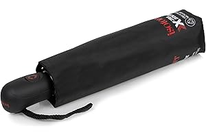 Isotoner Parapluie x-tra solide, ultra déperlant, ouverture/fermeture automatique,