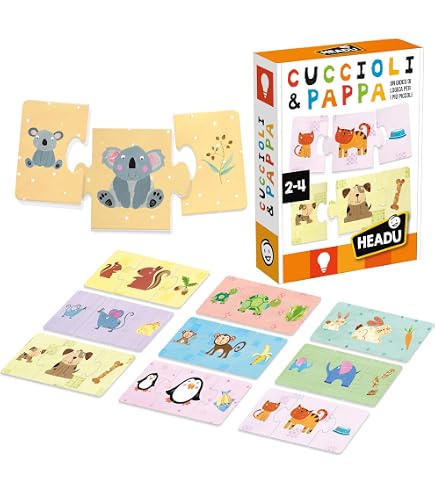 Headu Lernspiel Für Kinder – Montessori Inspiriert, Mehrfarbig, Fördert Naturkunde & Logik