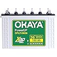 OKAYA PowerUP OPLT19036 160Ah Long Tubular Inverter Battery for Home, Office & Shops with Certified Extra Backup | Spillage Free & Low Maintenance Design | 36 Months Warranty
