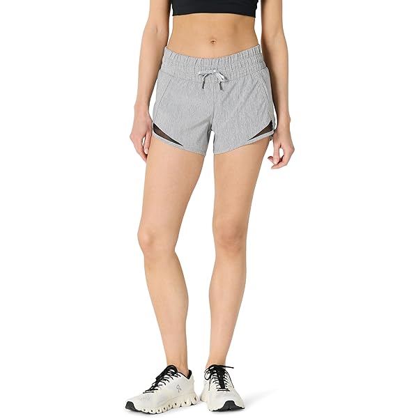 Tincini Women's 2 In 1 Shorts Summer Running Shorts Gym Workout Athletic Gym Yoga Shorts Liner Jogging Pants Sports Quick Dry Training Joggers Shorts (A Black, XS