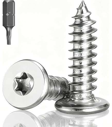 Rrina 150-Piece 304 Stainless Steel Button Head Torx Security Screws Set – M3 M4 M5 Sizes With 3 Wrenches (T10 T20 T25)