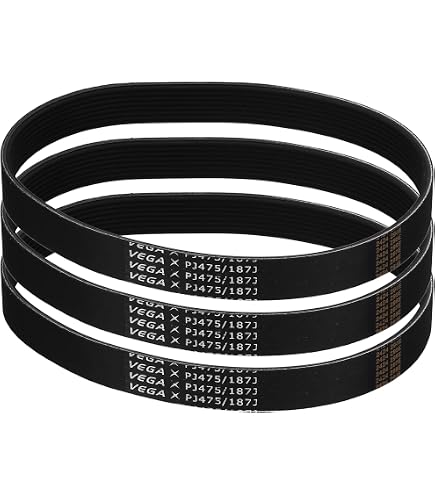 Produktbild von QUARKZMAN 280J6 V-Rippenriemen – 6 Rippen, 711 Mm Innenumfang, 14 Mm Breite – Für Kompressoren, Pumpen & Sägen – 3 Stück