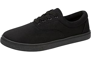 Kilter Men's Ollie Low Canvas Skateboard Style Trainers