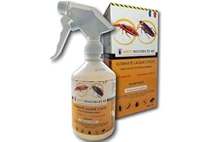 Anti Cafards puissant Professionnel, Anti Punaises de lit traitement, Insecticide Professionnel, Fourmis, Anti-Poissons d'argent