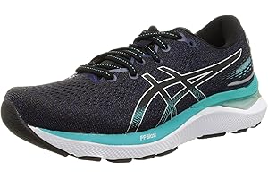ASICS Cumulus 24 Scarpa Running da Strada per Donna Nero Bianco