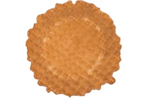 PJaspert Eiswaffeln | Dekoration - "Knuspertaler" rund Ø60mm 1000 Stück