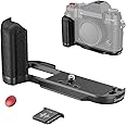 SMALLRIG X-T50 Handgrip, Silicone L-Shape Handle for FUJIFILM X-T50 Camera, Built-in Quick Release Plate for Arca, with Shutter Button and Hot Shoe Cover, Black - 4783