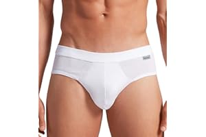 INTIMITALY Bawełniane majtki męskie bawełniane elastyczne (opakowanie 3) białawe majtki męskie bawełniane majtki męskie kolorowe modne białe czarne szare AU424