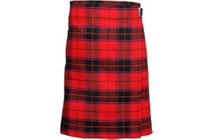 SHYNE KILTS U.K Heritage of Scotland Men's 5 Yard Scottish Kilts Tartan Kilt 13oz Highland Casual Kilt