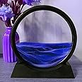 Neioaas Sand Pictures 7inch, Blue,Clear,Gold,White