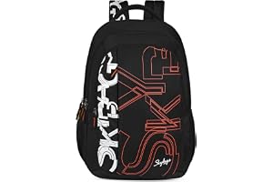 Skybags Brat Pro Max 35L Laptop Backpack (Upto 15.6"), 3 Compartments | Spacious, Rain Cover, Side Pockets, Padded Straps, Premium Fabric, College/Office/Casual Bag, Unisex, 1-Year Global Warranty