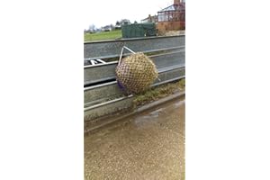 Easy-Net (40", Purple/Green)Unique easy fill net small holes sizes 48" to 34" no knotting/tying that comes in multiple colours ...