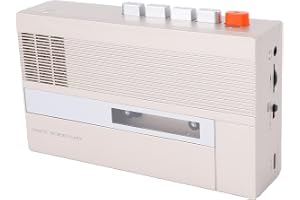 Tosuny Retro Kassettspelare med Bluetooth-sändare och Inspelare, Bärbar Band Till Digitalomvandlare med Högtalare för Nostalgisk Musik, Vintagedekor