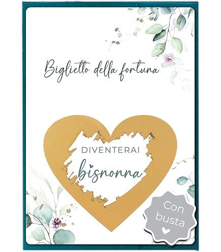 La nonna e il nonno annunciano la gravidanza, Diventerete nonni, biglietto A6 per i nonni, annuncio del bambino, annuncio della gravidanza, download - Italia