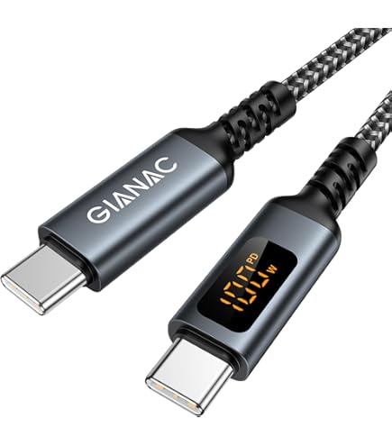 Duttek Adaptador De ángulo USB C De 240 W (2 Estilos), Adaptador USB C