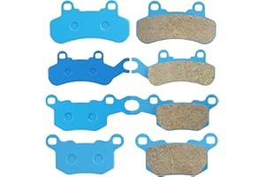 Youxmoto Ceramic Brake Pads for Can-Am Defender HD8 DPS XT CAB MAX 2016 2017 2018 2019 2020 2021, Front and Rear Brake Pads for Can-Am Defender MAX HD10 DPS / PRO HD10 XT Limited 2017-2022, 4 Sets