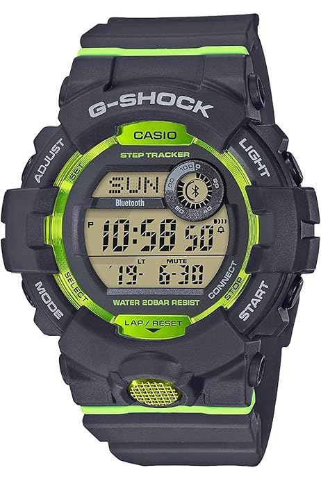 Casio G-SHOCK Reloj Analógico-Digital, 20 BAR, Negro, para Hombre Casio G-SHOCK Reloj Analógico-Digital, 20 BAR, Negro, para Hombre