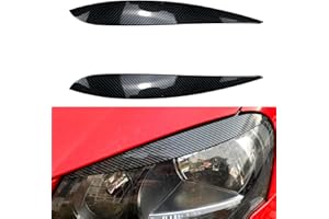 AUSMILA 2 x Scheinwerfer-Augenlidblende für VW Polo MK4 9N 9N3 2005-2009 2006