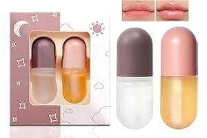 ‎BEAUTY SEARCHER Base Moisturizer Praller Lipgloss, natürliches Lippenverstärker- und Lippenpflegeserum, Tag- und Nachtpflege, natürlicher Lippenverstärker für vollere, weichere Lippen, dauerhafte sexy Lippen